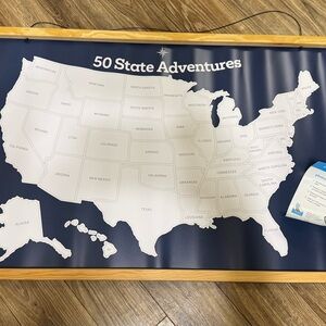 50 State Adventures Map